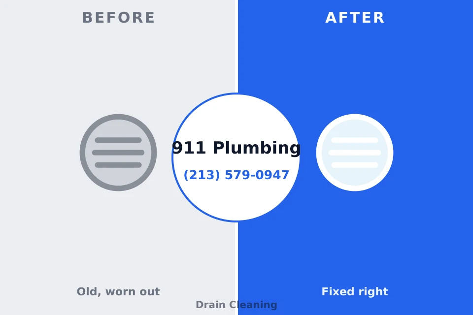Before and after: plumbing company South Haven, MI